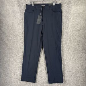 VRST Limitless 5 Pocket Pants Mens 36x30 Navy Dark Blue Athletic Fit Stretch